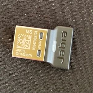 Jabra Link 380 END060W Mini Plug & Play USB Bluetooth BT5.0 Adapter with case